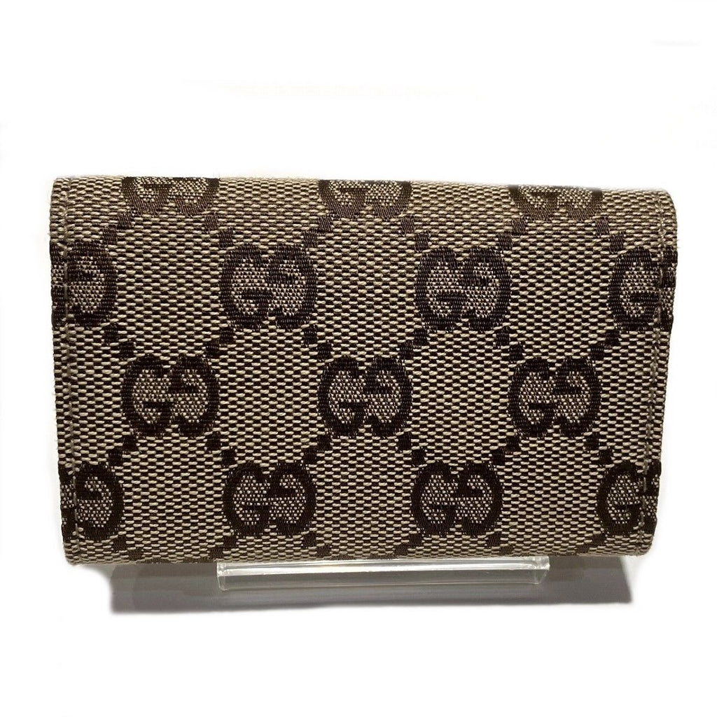 Gucci GG Canvas Key Case Key Holder — view 2