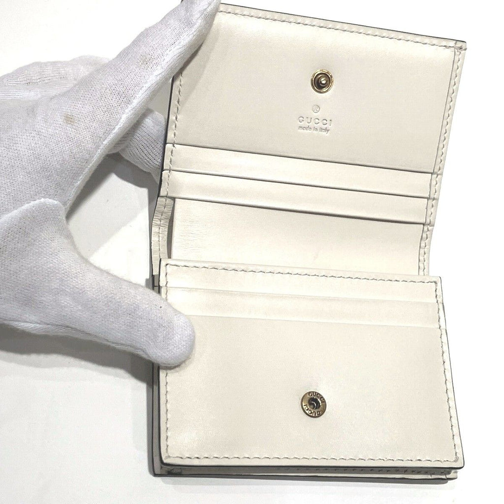 Gucci Cherry Mini Wallet Guccissima Bifold Leather — view 3