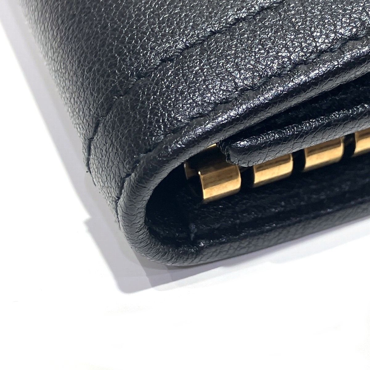 Gucci Diana Bamboo Key Case Leather Key Holder — view 9