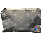 Louis Vuitton Pochette Reversible Monogram Clutch Nylon Canvas