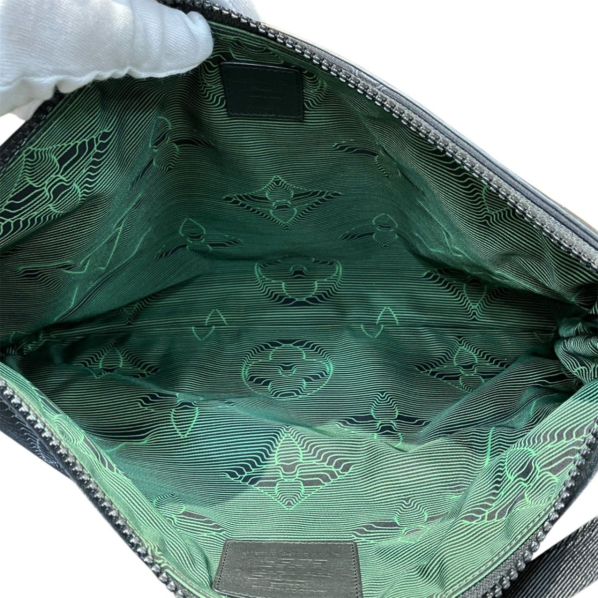 Louis Vuitton Pochette Reversible Monogram Clutch Nylon Canvas — view 5