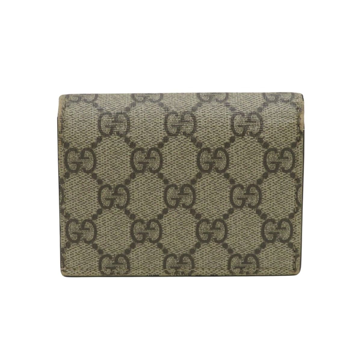 Gucci Half Wallet GG Supreme Bifold Leather — view 2