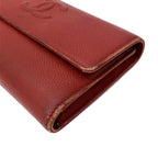 Chanel Coco Trifold Wallet Caviar Leather — view 7