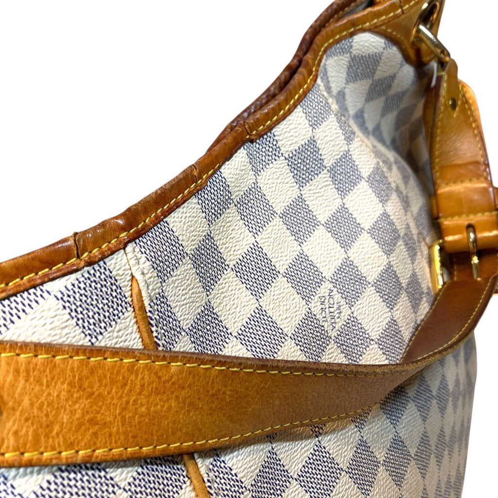 Louis Vuitton Galleria PM Damier Azur Shoulder Bag Canvas — view 7