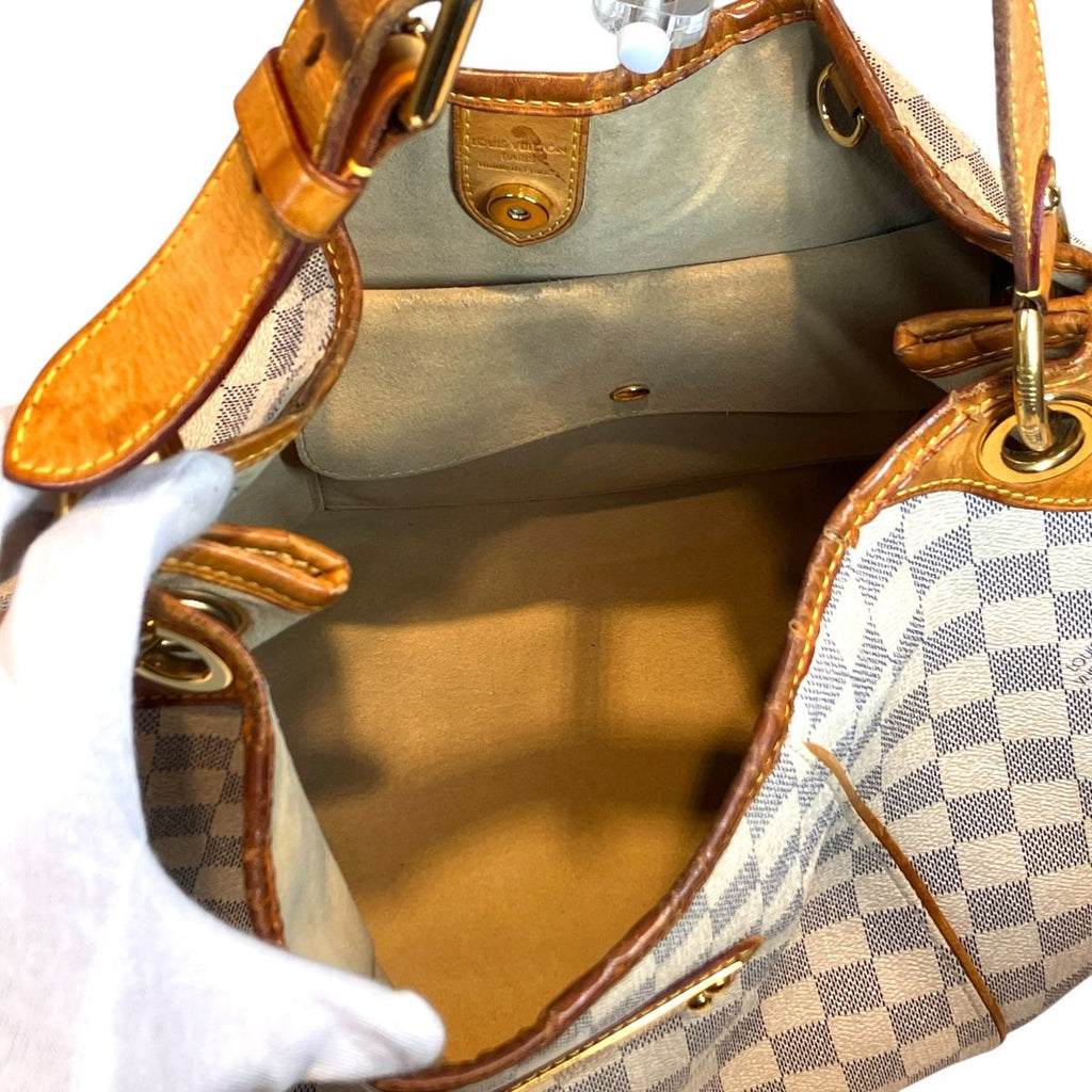Louis Vuitton Galleria PM Damier Azur Shoulder Bag Canvas — view 5