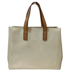 Louis Vuitton Reed PM Vernis Handbag Calfskin Leather
