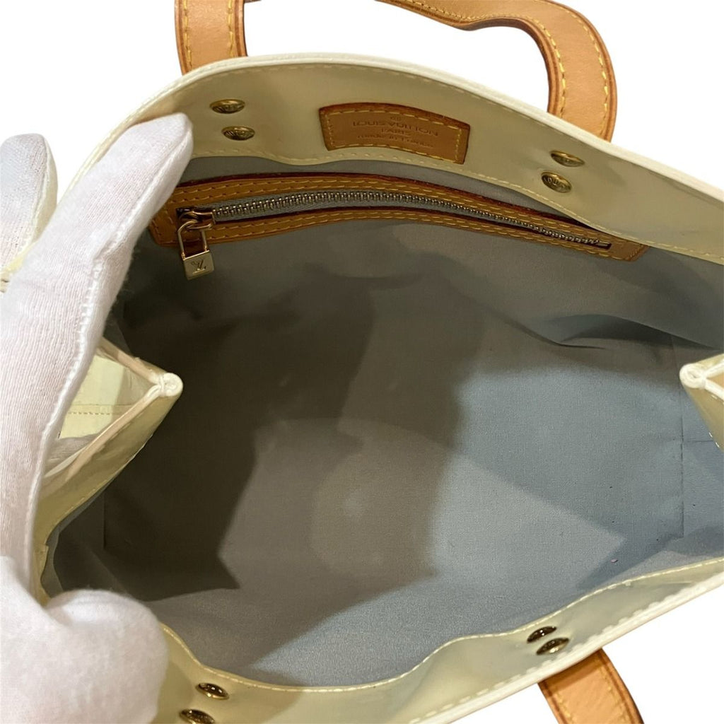 Louis Vuitton Reed PM Vernis Handbag Calfskin Leather — view 5