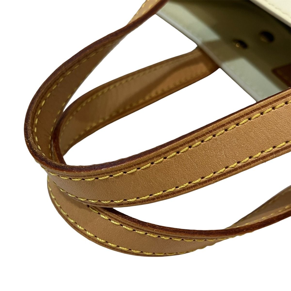 Louis Vuitton Reed PM Vernis Handbag Calfskin Leather — view 6