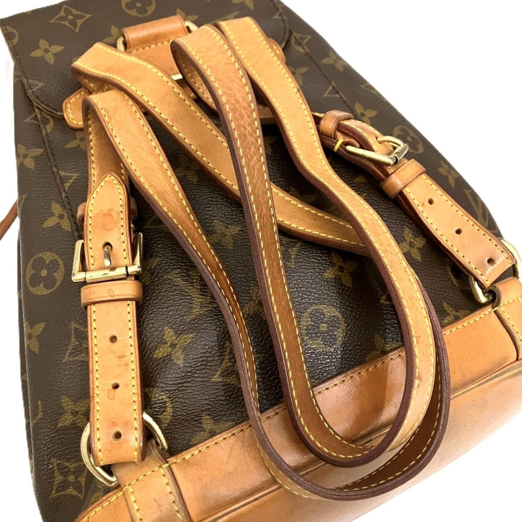 Louis Vuitton Montsouris MM Monogram Backpack Canvas — view 9