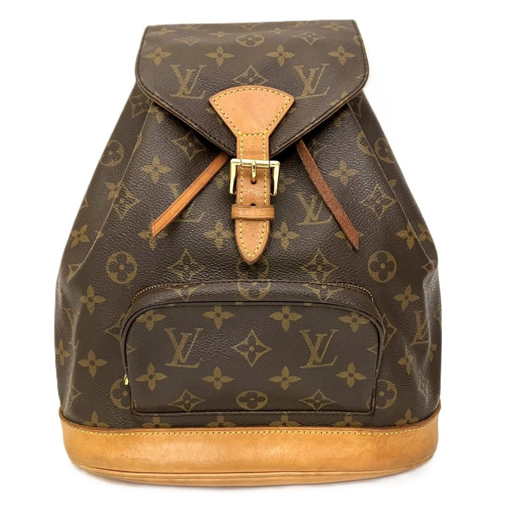 Louis Vuitton Montsouris MM Monogram Backpack Canvas