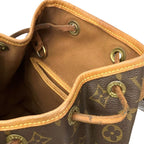 Louis Vuitton Montsouris MM Monogram Backpack Canvas — view 6