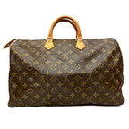 Louis Vuitton Speedy 40 Monogram Handbag Canvas — view 2