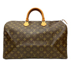 Louis Vuitton Speedy 40 Monogram Handbag Canvas