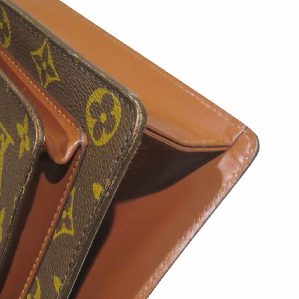 Louis Vuitton Monceau 28 Monogram Handbag Canvas — view 5
