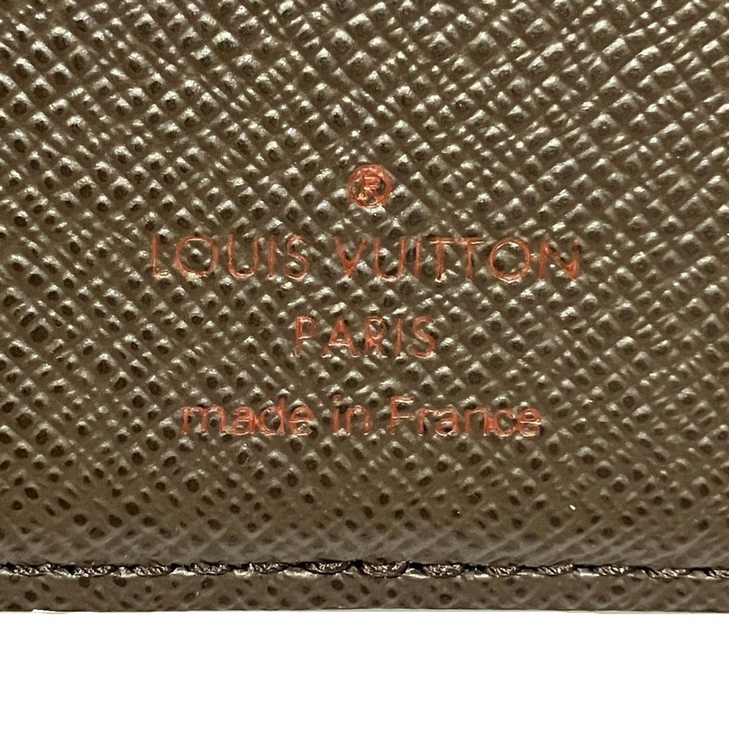Louis Vuitton Card Holder Cles Damier Billfold Canvas — view 4