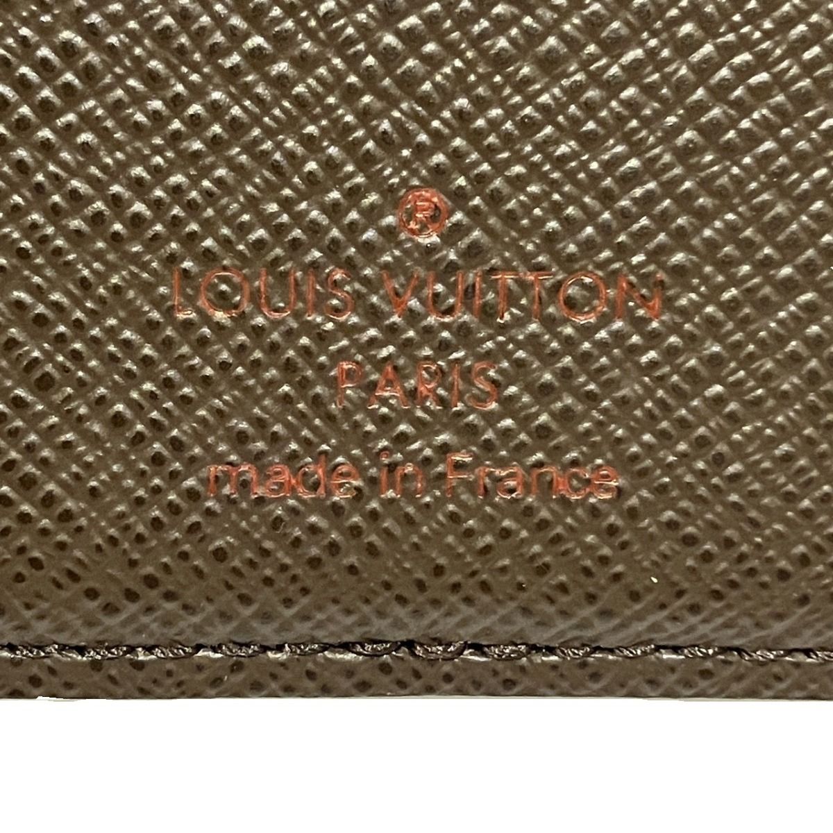 Louis Vuitton Card Holder Cles Damier Billfold Canvas — view 4