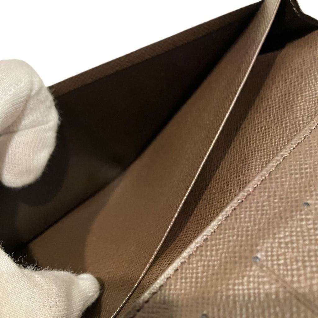 Louis Vuitton Card Holder Cles Damier Billfold Canvas — view 5