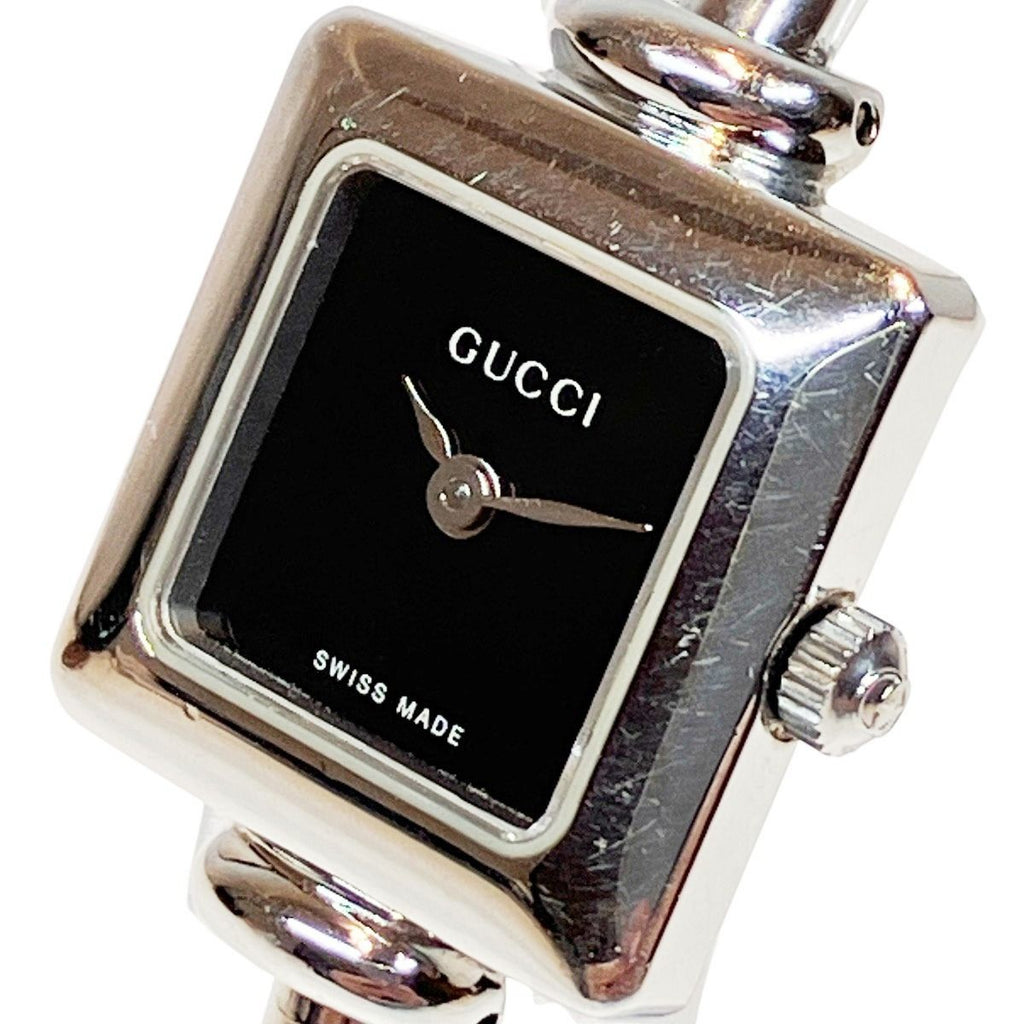 Gucci Watch SS Quartz Black Dial — view 4