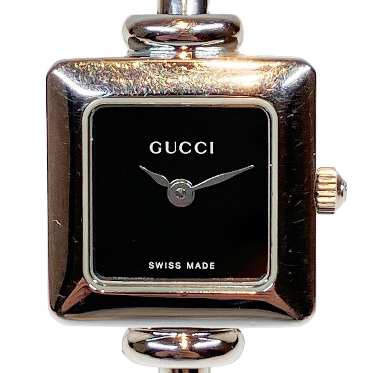 Gucci Watch SS Quartz Black Dial