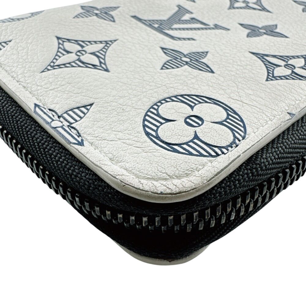 Louis Vuitton Zip Around Wallet Zippy Vertical Monogram Shadow — view 6