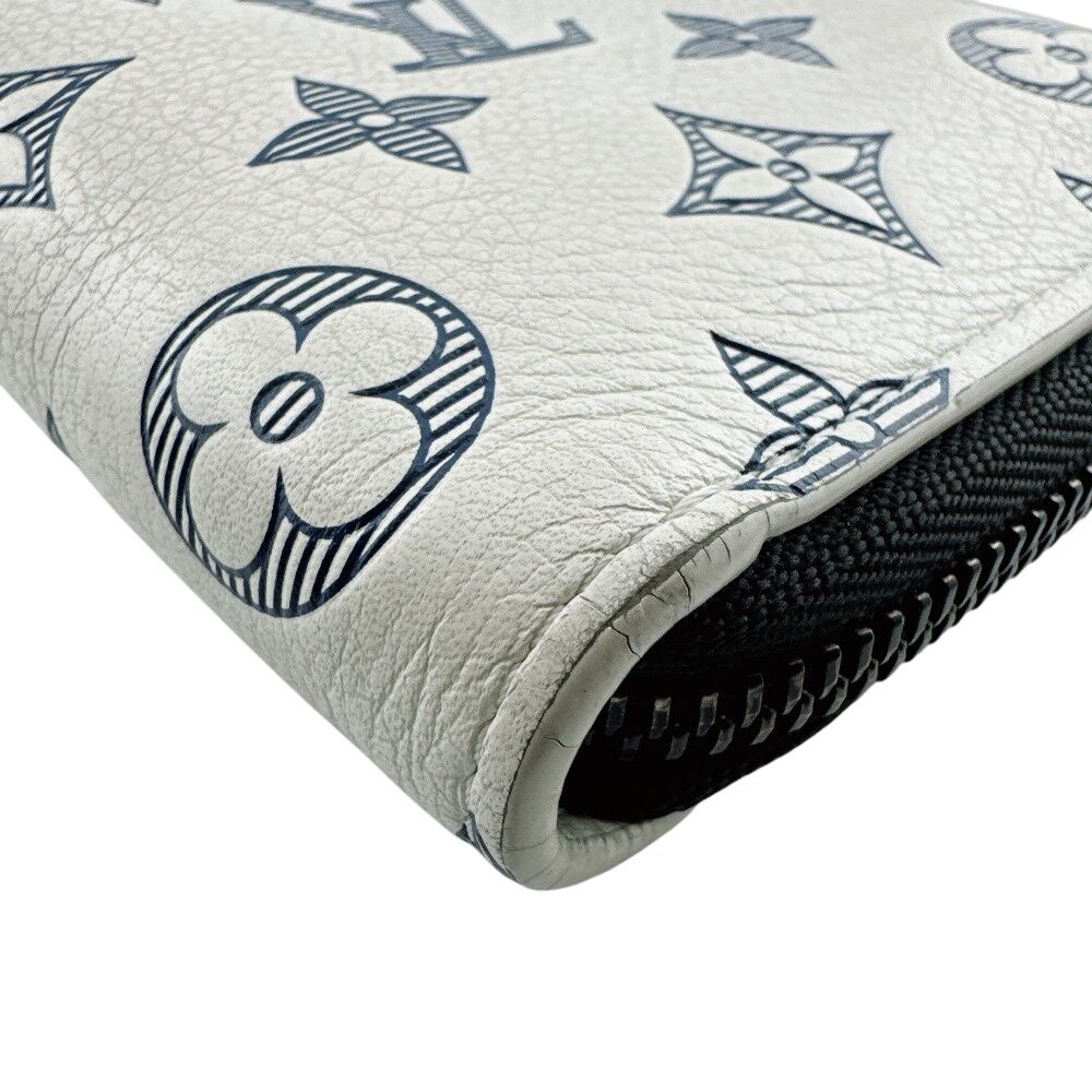 Louis Vuitton Zip Around Wallet Zippy Vertical Monogram Shadow — view 5