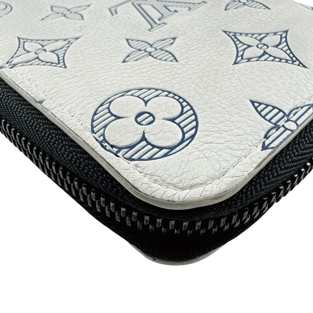 Louis Vuitton Zip Around Wallet Zippy Vertical Monogram Shadow — view 3