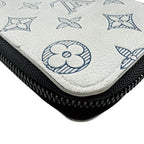 Louis Vuitton Zip Around Wallet Zippy Vertical Monogram Shadow — view 3