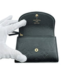 Louis Vuitton Compact Wallet Coin Card Porto Mone Rosary Monogram Empreinte — view 7