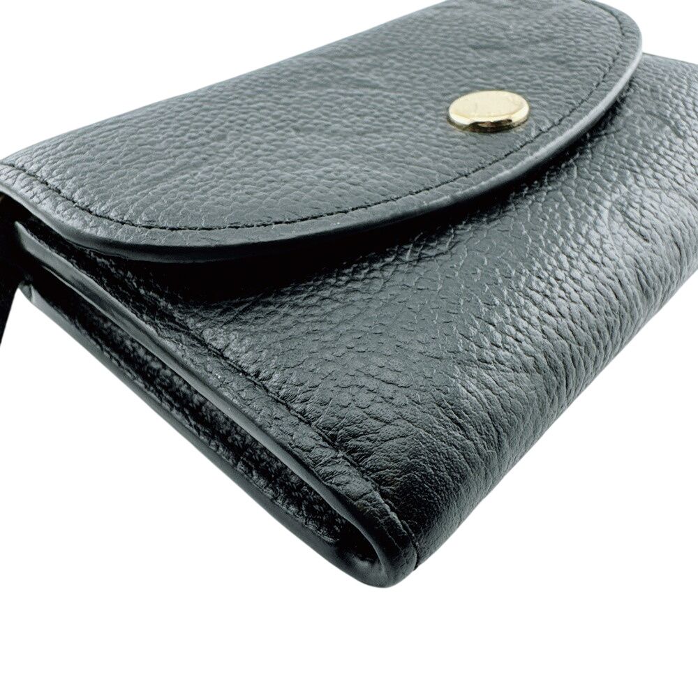Louis Vuitton Compact Wallet Coin Card Porto Mone Rosary Monogram Empreinte — view 5