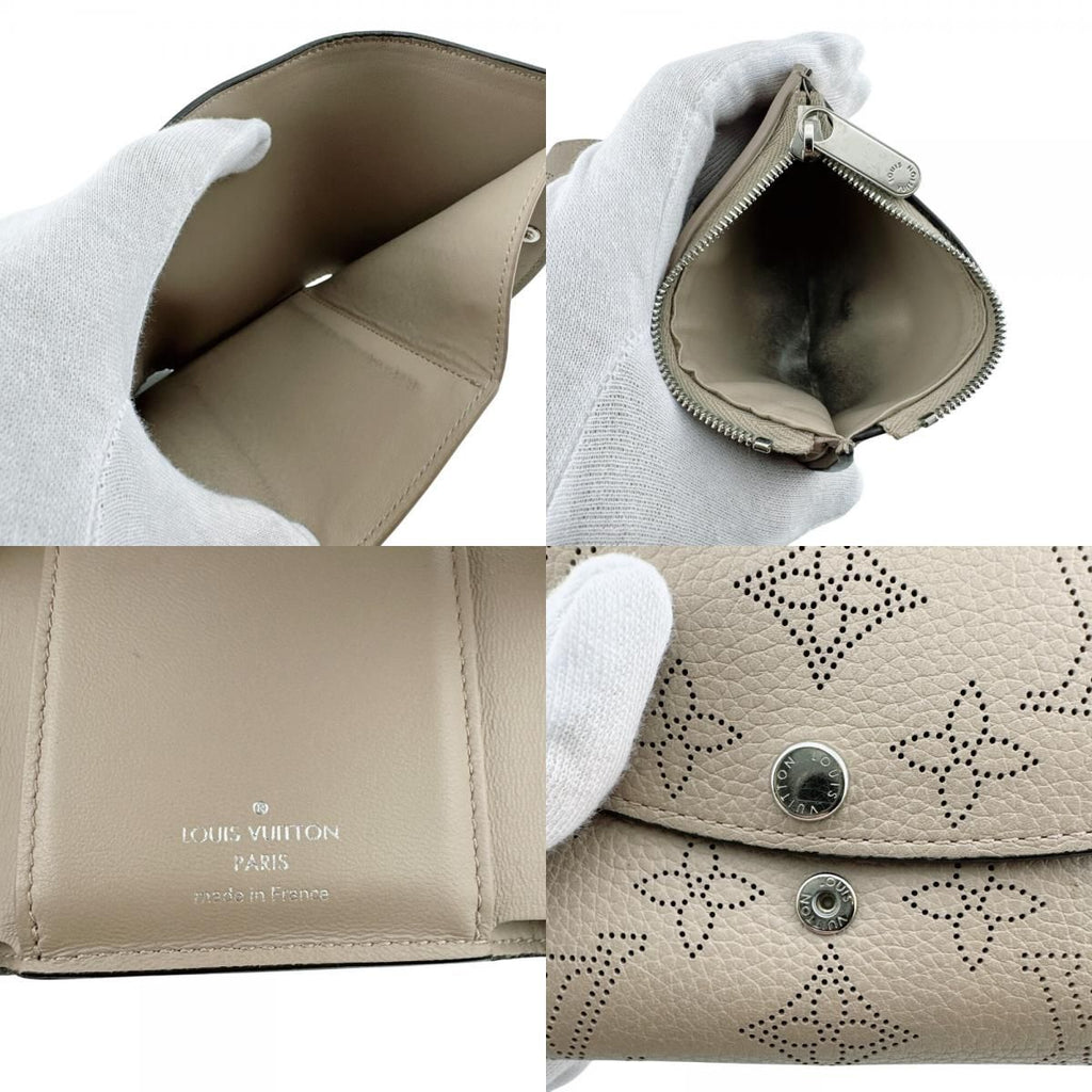 Louis Vuitton Compact Monogram Mahina Portefeuille Iris Bifold Wallet — view 8