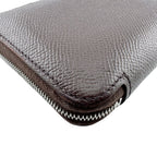 Hermes Compact Wallet Mini Card Coin Case Zip Azap Silk in — view 5