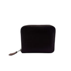 Hermes Compact Wallet Mini Card Coin Case Zip Azap Silk in — view 2