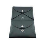 Hermes Card Case Coin Purse Compact Wallet Mini Bifold Calvi — view 7