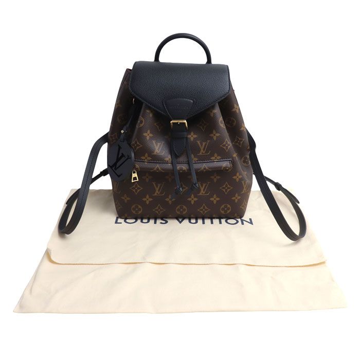 Louis Vuitton Montsouris NM PM Backpack Monogram Noir — view 6