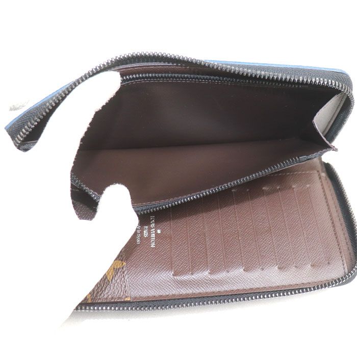 Louis Vuitton Zippy Wallet Vertical Zip Around Collection Blue — view 5