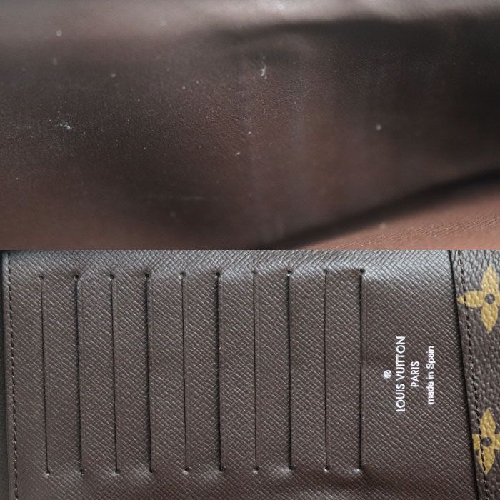 Louis Vuitton Zippy Wallet Vertical Zip Around Collection Blue — view 6