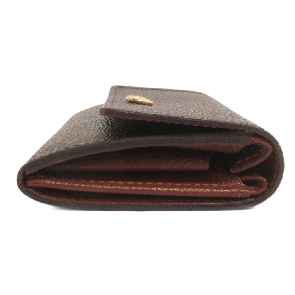 Louis Vuitton Coin Purse Porte-Monnaie Plastic Monogram Canvas Brown — view 2