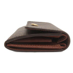 Louis Vuitton Coin Purse Porte-Monnaie Plastic Monogram Canvas Brown — view 2