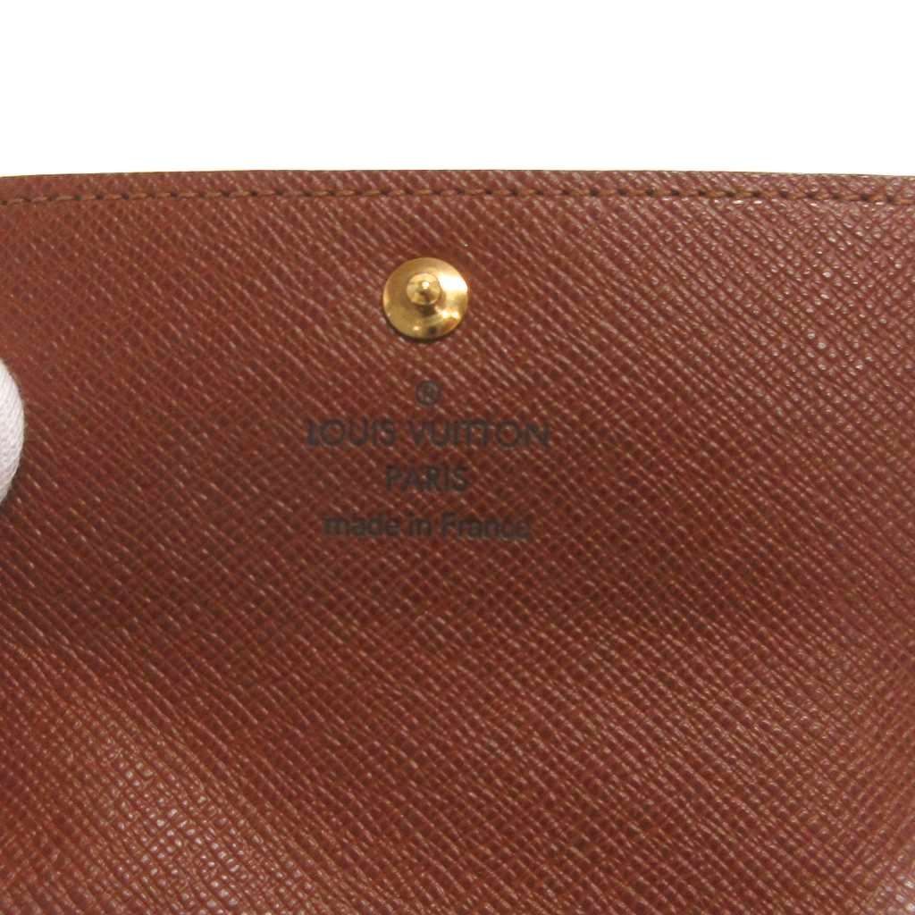 Louis Vuitton Coin Purse Porte-Monnaie Plastic Monogram Canvas Brown — view 6
