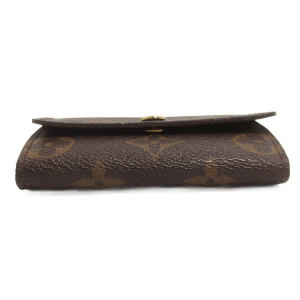 Louis Vuitton Coin Purse Porte-Monnaie Plastic Monogram Canvas Brown — view 4