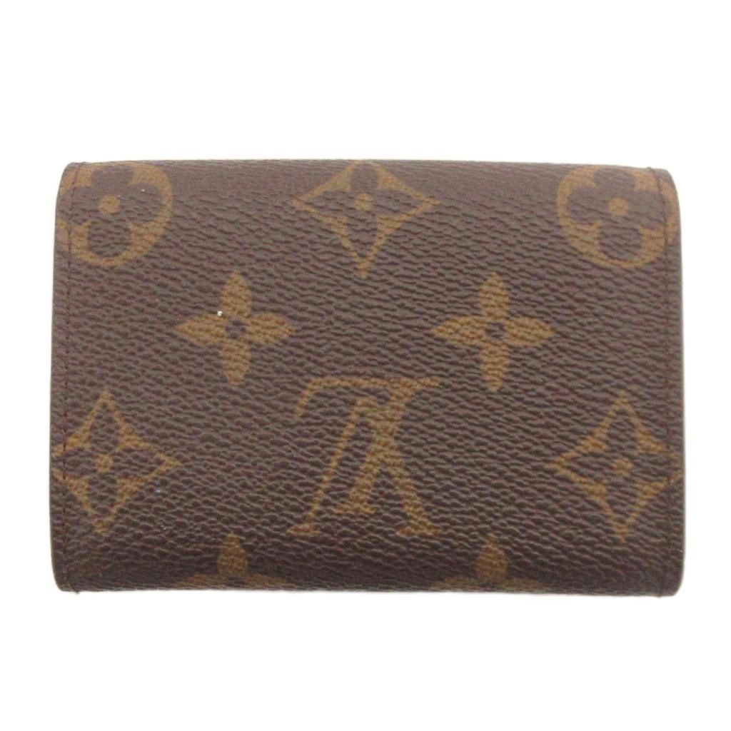 Louis Vuitton Coin Purse Porte-Monnaie Plastic Monogram Canvas Brown — view 3