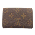 Louis Vuitton Coin Purse Porte-Monnaie Plastic Monogram Canvas Brown — view 3