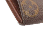 Louis Vuitton Coin Purse Porte-Monnaie Plastic Monogram Canvas Brown — view 7