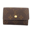 Louis Vuitton Coin Purse Porte-Monnaie Plastic Monogram Canvas Brown