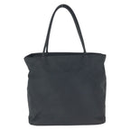 Prada Tessuto Black Silver Nylon Tote — view 2