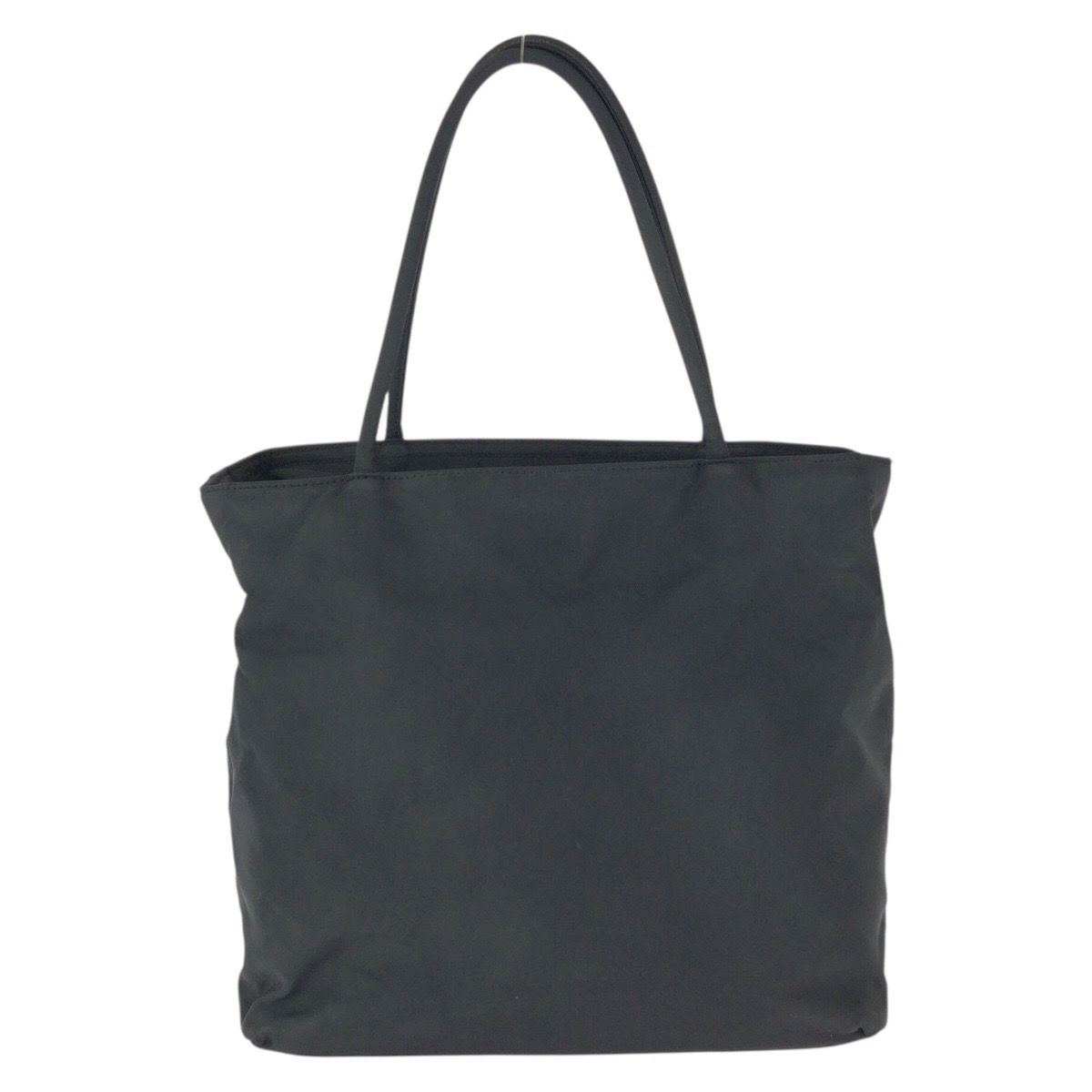 Prada Tessuto Black Silver Nylon Tote — view 2