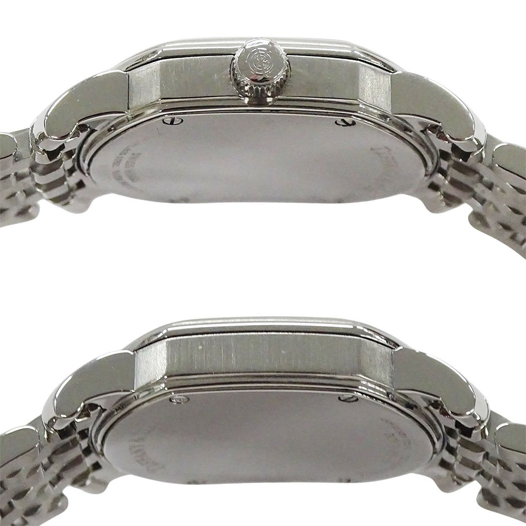Tiffany & Co Watch Mark Coupe Date Quartz Stainless Steel Silver Polished — view 3