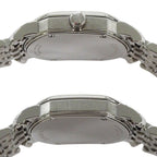Tiffany & Co Watch Mark Coupe Date Quartz Stainless Steel Silver Polished — view 3