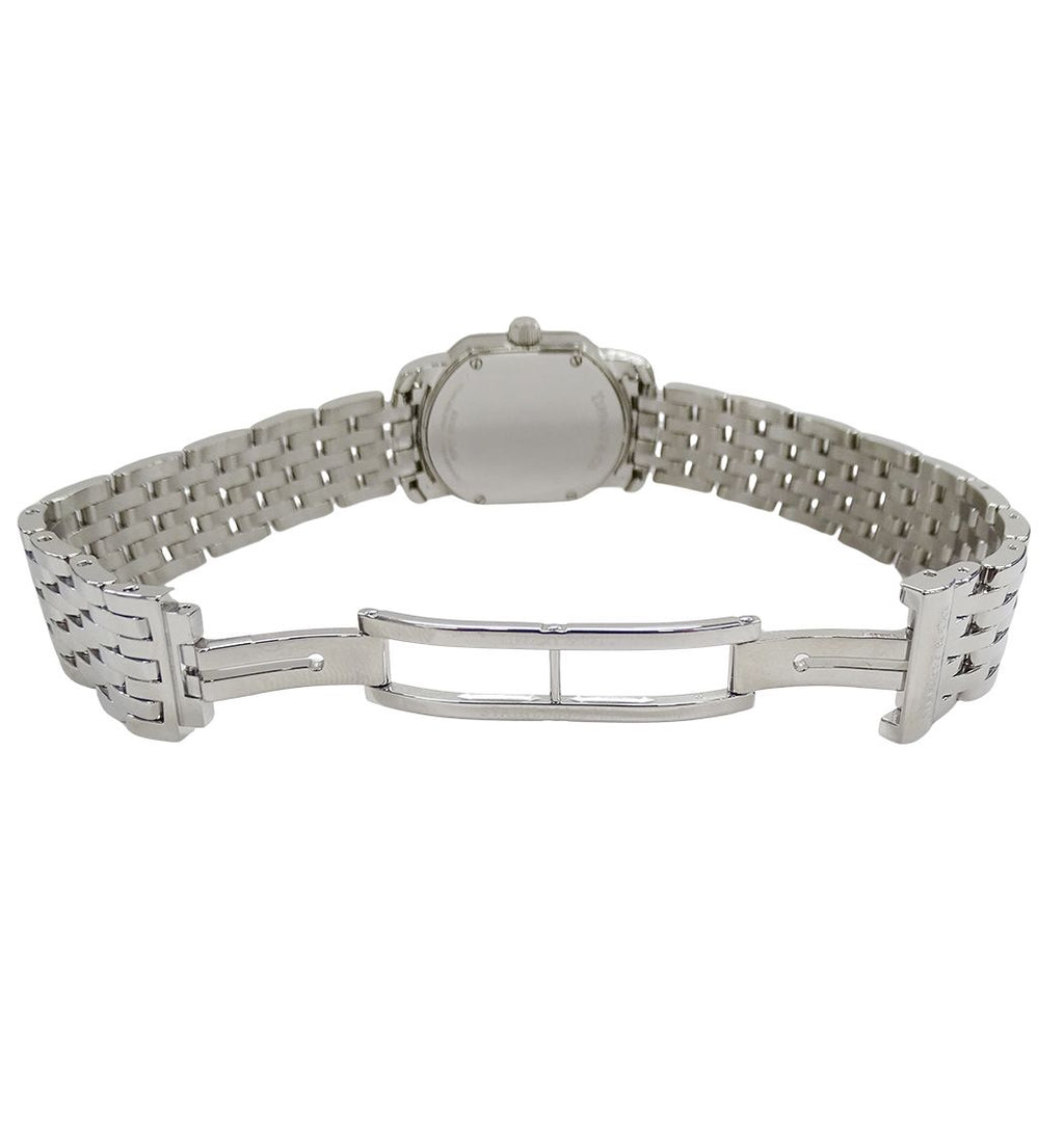 Tiffany & Co Watch Mark Coupe Date Quartz Stainless Steel Silver Polished — view 4