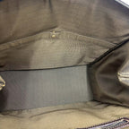 Fendi Vintage Zucca FF Logo Pattern Canvas Leather Shoulder Bag Brown — view 9